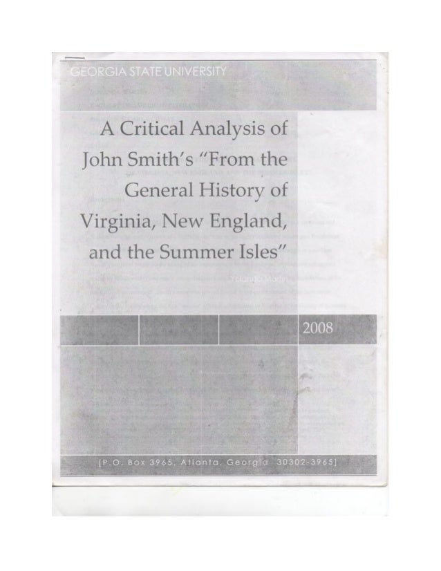 john smith the general history of virginia new england and the summer isles summary the general history of virginia john smith chapter 2 summary
